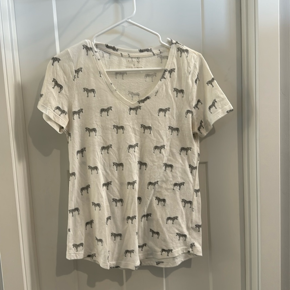 Sonoma zebra tee